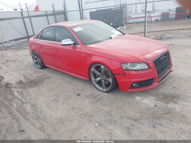 2012 AUDI S4 WAUBGAFL4CA075694