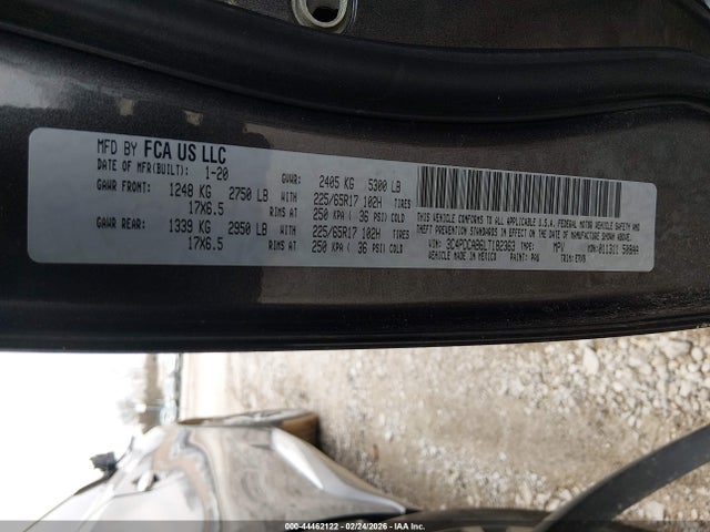 2020 DODGE JOURNEY 3C4PDCAB6LT182363 Photo 8