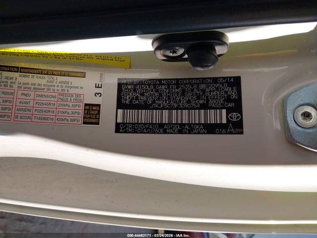 2015 SCION TC JTKJF5C73F3090754 Photo 8