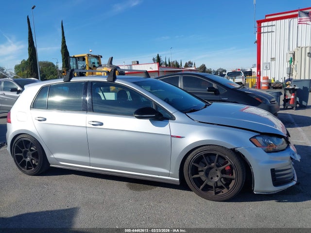 44462613 :رقم المزاد ، 3VW547AU9HM008639 vin ، 2017 Volkswagen Golf Gti Sport 4-door مزاد بيع