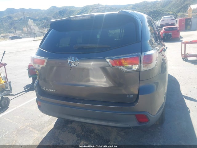 5TDZKRFH0FS065519 Toyota Highlander Le V6