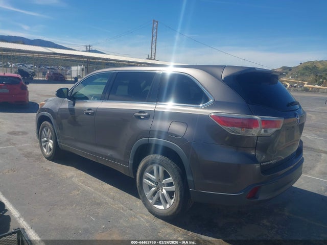 5TDZKRFH0FS065519 Toyota Highlander Le V6