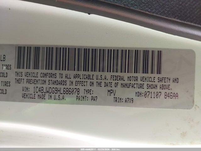 2017 JEEP WRANGLER UNLIMITED 1C4BJWDG9HL686078 Photo 8