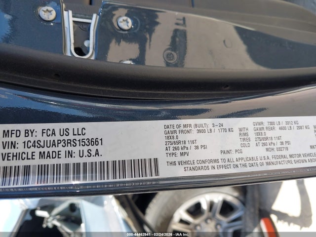 2024 JEEP WAGONEER 1C4SJUAP3RS153661 Photo 8
