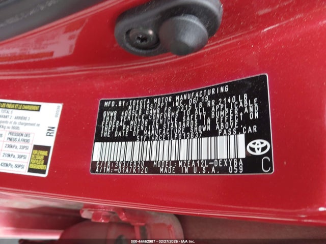Toyota Corolla Xse 2020 5YFT4RCE1LP013637 Image 9