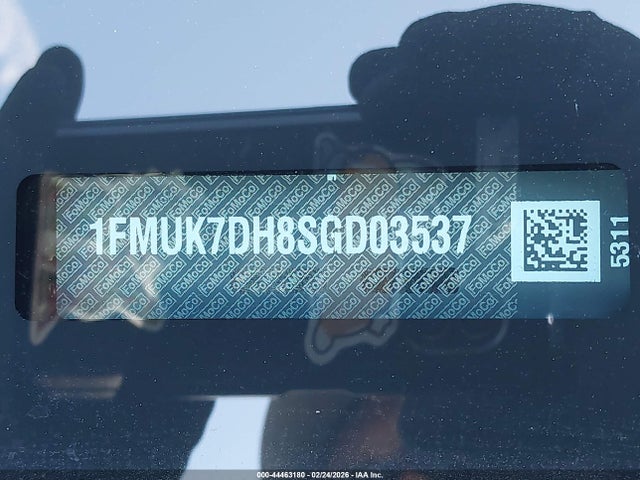 1FMUK7DH8SGD03537 Ford Explorer Active