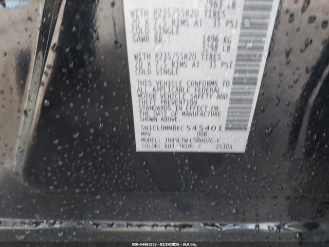 Aukcja sprzedaży 2014 Infiniti Qx60 Hybrid, vin: 5N1CL0MM8EC545401, numer aukcji: 44463237