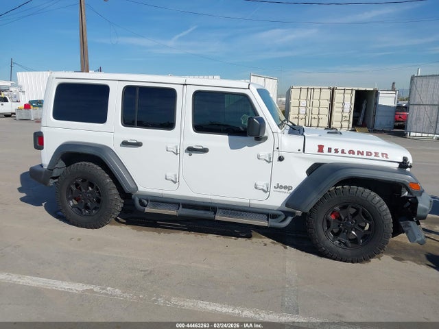 1C4HJXDG8MW542093 Jeep Wrangler Unlimited Islander 4x4
