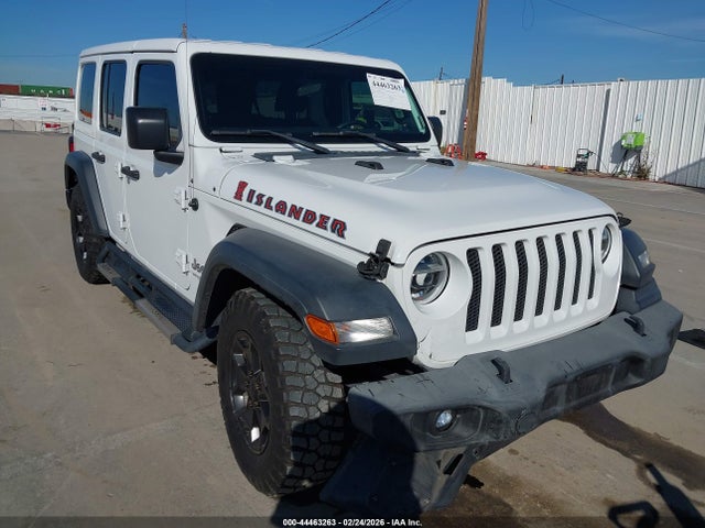 1C4HJXDG8MW542093 Jeep Wrangler Unlimited Islander 4x4