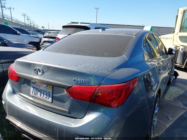 Aukcja sprzedaży 2014 Infiniti Q50 Sport, vin: JN1BV7AP0EM671511, numer aukcji: 44463364