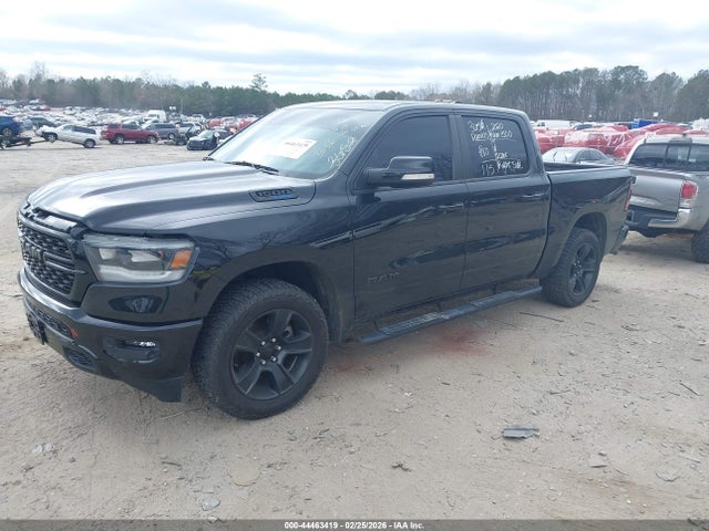 44463419 :رقم المزاد ، 1C6SRFFT0NN168399 vin ، 2022 Ram 1500 Big Horn  4x4 5'7 Box مزاد بيع