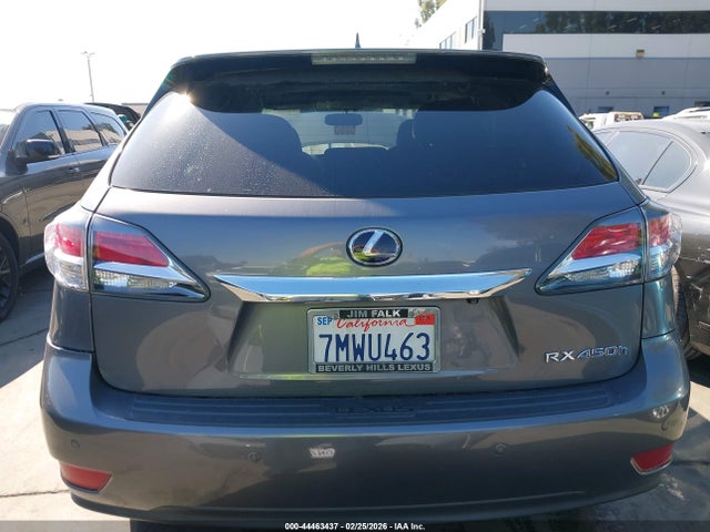 44463437 :رقم المزاد ، 2T2ZB1BA2FC004901 vin ، 2015 Lexus Rx 450h مزاد بيع