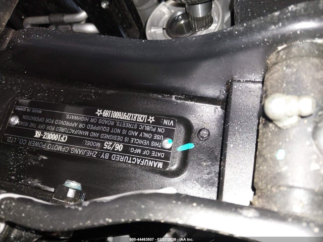 2026 CF MOTO UFORCE LCELE1ZF9T6001189 Photo 9