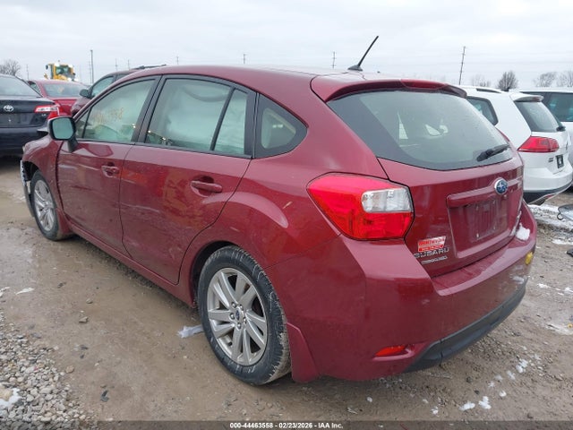 Продаж на аукціоні авто 2015 Subaru Impreza 2.0i Premium, vin: JF1GPAC62FH263784, номер лоту: 44463558