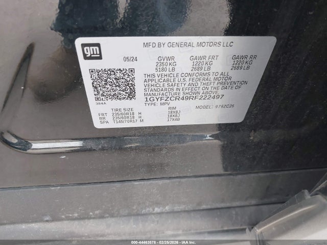 2024 CADILLAC XT4 1GYFZCR49RF222497 Photo 8