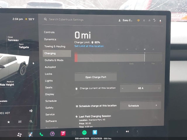 Aukcja sprzedaży 2025 Tesla Cybertruck All-wheel Drive, vin: 7G2CEHED6SA070884, numer aukcji: 44463809
