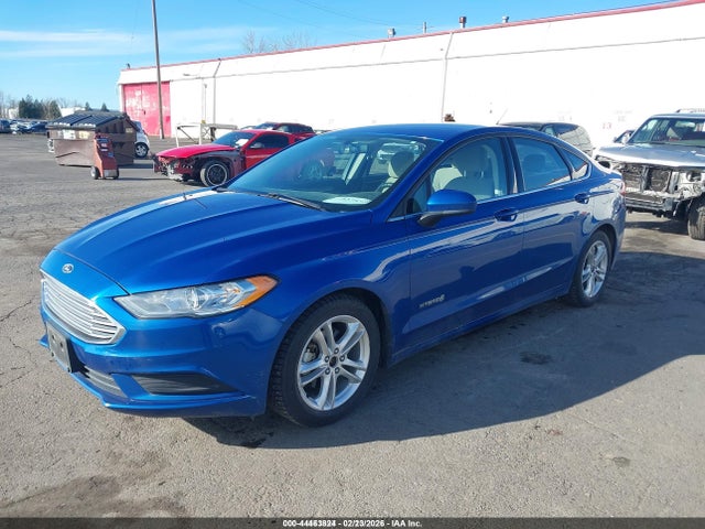 Ford Fusion Hybrid S 2018 3FA6P0UU6JR141889 Image 2