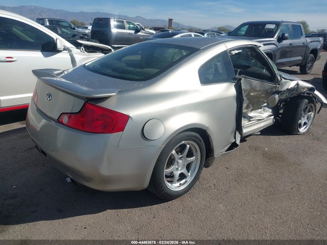 2004 Infiniti G35 მანქანა იყიდება აუქციონზე, vin: JNKCV54E14M302654, აუქციონის ნომერი: 44463878