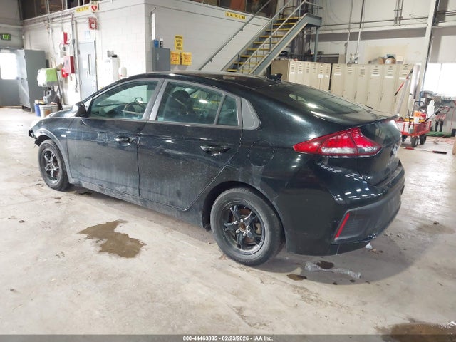 KMHC65LC9HU055416 Hyundai Ioniq Hybrid Blue