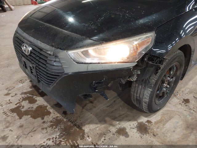 KMHC65LC9HU055416 Hyundai Ioniq Hybrid Blue