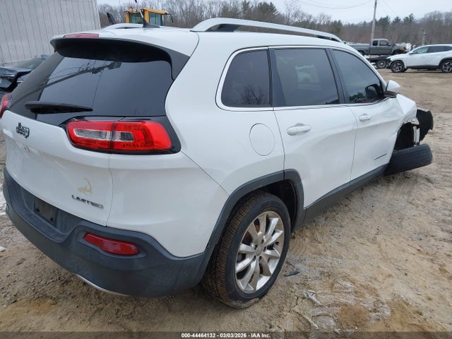 44464132 :رقم المزاد ، 1C4PJLDB8FW643064 vin ، 2015 Jeep Cherokee Limited مزاد بيع