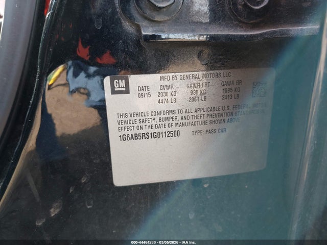 2016 CADILLAC ATS 1G6AB5RS1G0112500 Photo 8