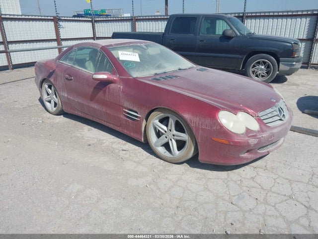 2005 MERCEDES-BENZ SL 500 WDBSK75F15F092280