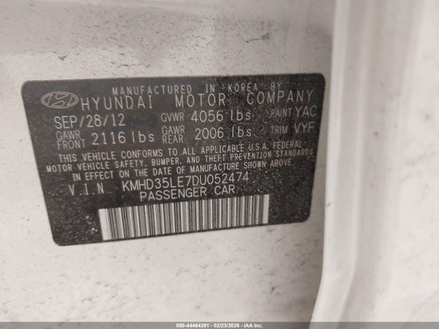 2013 HYUNDAI ELANTRA GT KMHD35LE7DU052474 Photo 8
