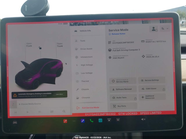 2021 TESLA MODEL Y 5YJYGAEE3MF180302 Photo 6