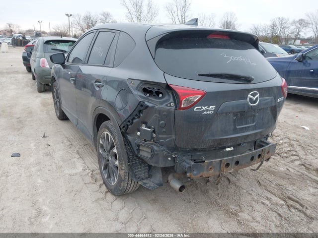 Продаж на аукціоні авто 2016 Mazda Cx-5 Grand Touring, vin: JM3KE4DY6G0676844, номер лоту: 44464482