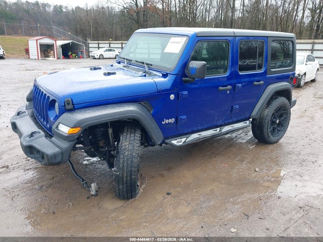 2020 Jeep Wrangler Unlimited Sport S 4x4 მანქანა იყიდება აუქციონზე, vin: 1C4HJXDN9LW330770, აუქციონის ნომერი: 44464617