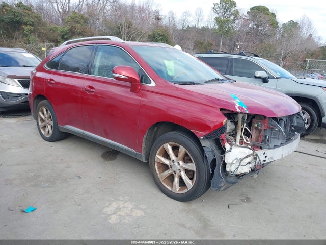 2010 LEXUS RX 350 2T2ZK1BA5AC028747