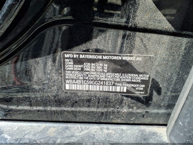 2016 BMW 435I GRAN COUPE WBA4B1C59GG241837 Photo 8
