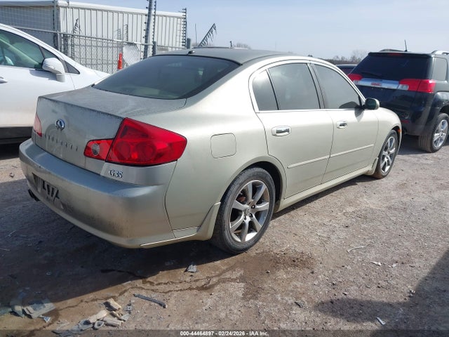44464897 :رقم المزاد ، JNKCV51E96M510871 vin ، 2006 Infiniti G35 مزاد بيع