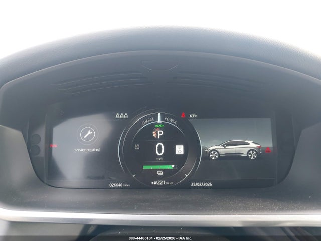 2020 Jaguar I-pace S Ev400 Awd Automatic მანქანა იყიდება აუქციონზე, vin: SADHB2S10L1F81729, აუქციონის ნომერი: 44465101