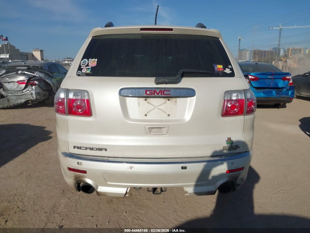 Продажа на аукционе авто 2012 Gmc Acadia Denali, vin: 1GKKRTED9CJ356087, номер лота: 44465188