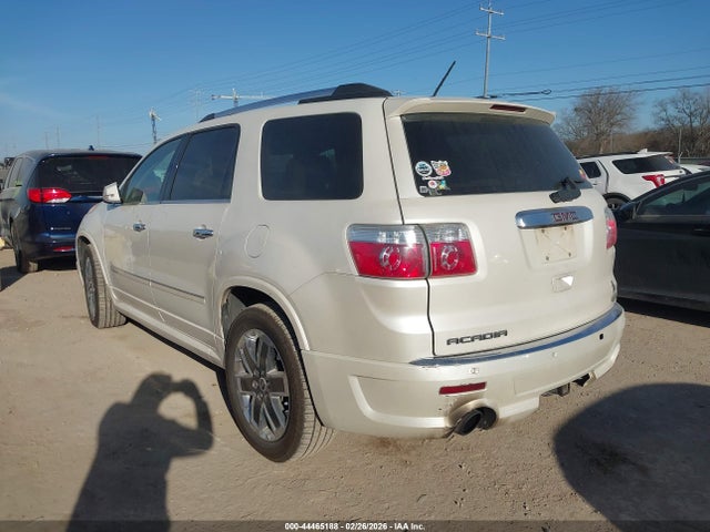 Продажа на аукционе авто 2012 Gmc Acadia Denali, vin: 1GKKRTED9CJ356087, номер лота: 44465188