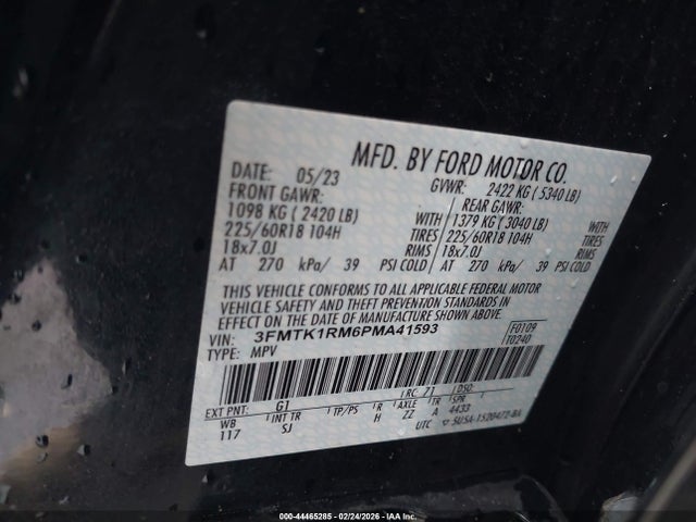 Ford Mustang Mach-e Select 2023 3FMTK1RM6PMA41593 Image 9