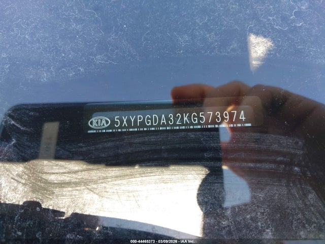 Aukcja sprzedaży 2019 Kia Sorento 2.4l Lx, vin: 5XYPGDA32KG573974, numer aukcji: 44465373