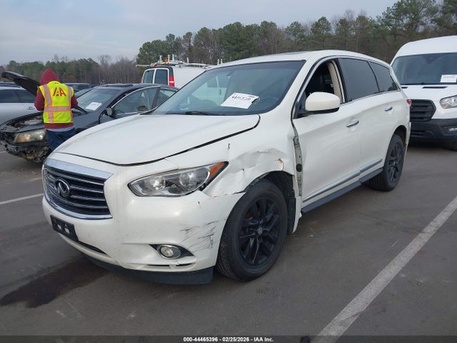 2013 Infiniti Jx35 მანქანა იყიდება აუქციონზე, vin: 5N1AL0MM5DC327728, აუქციონის ნომერი: 44465396