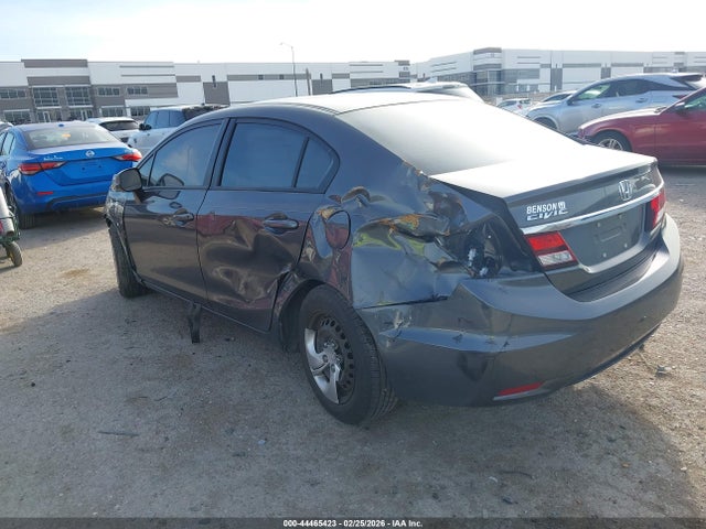 Продажа на аукционе авто 2013 Honda Civic Lx, vin: 2HGFB2F58DH602540, номер лота: 44465423