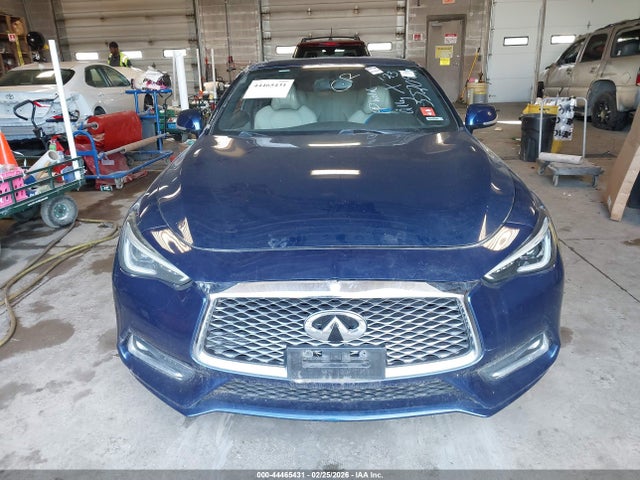 2017 Infiniti Q60 3.0t Premium მანქანა იყიდება აუქციონზე, vin: JN1EV7ELXHM552096, აუქციონის ნომერი: 44465431