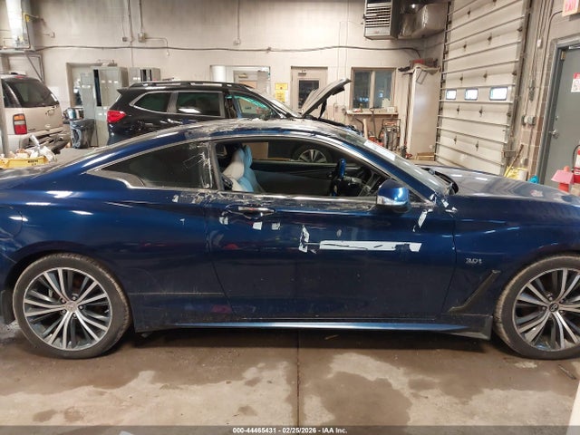 2017 Infiniti Q60 3.0t Premium მანქანა იყიდება აუქციონზე, vin: JN1EV7ELXHM552096, აუქციონის ნომერი: 44465431