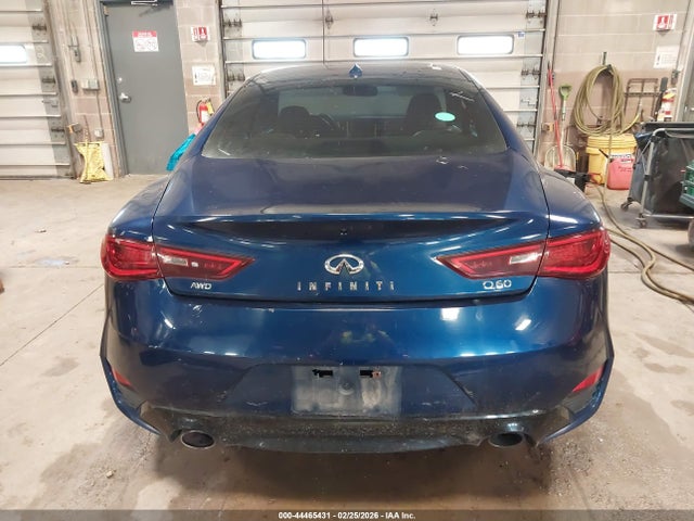 2017 Infiniti Q60 3.0t Premium მანქანა იყიდება აუქციონზე, vin: JN1EV7ELXHM552096, აუქციონის ნომერი: 44465431