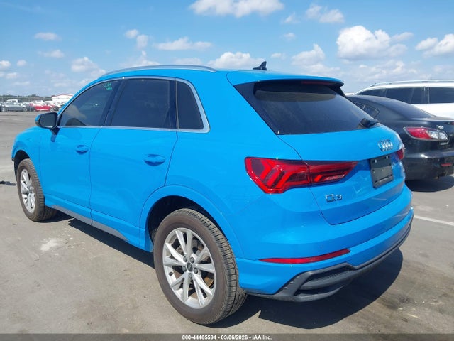 Продажа на аукционе авто 2023 Audi Q3 Premium 45 Tfsi S Line Quattro Tiptronic, vin: WA1DECF39P1139807, номер лота: 44465594
