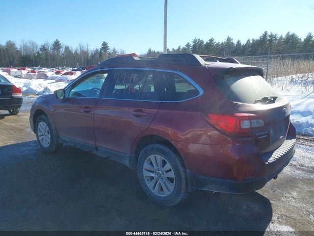 2015 Subaru Outback 2.5i Premium მანქანა იყიდება აუქციონზე, vin: 4S4BSACC1F3237727, აუქციონის ნომერი: 44465786