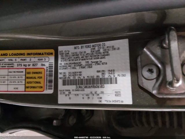 2017 LINCOLN MKZ HYBRID 3LN6L5MU6HR606583 Photo 8