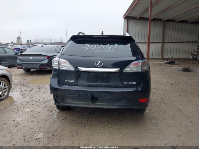 2010 Lexus Rx 350 მანქანა იყიდება აუქციონზე, vin: 2T2BK1BA8AC020367, აუქციონის ნომერი: 44465935