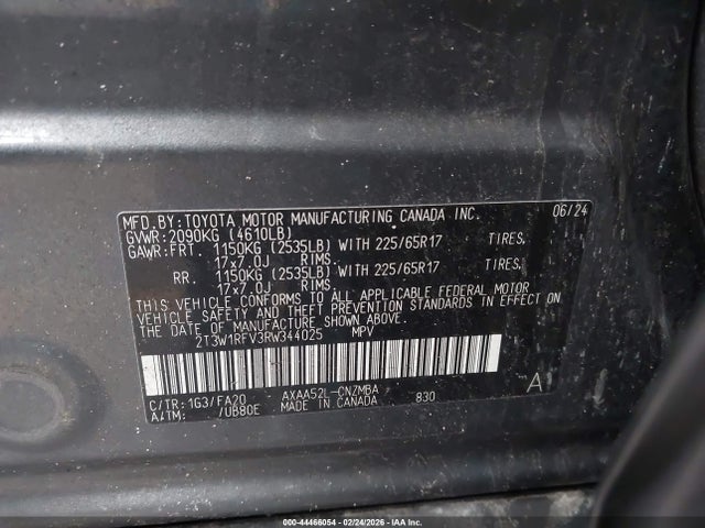 Toyota Rav4 Xle 2024 2T3W1RFV3RW344025 Image 9