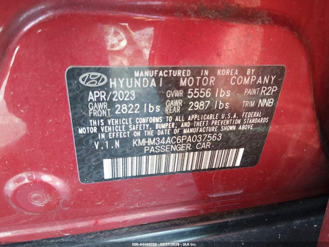 2023 HYUNDAI IONIQ 6 KMHM34AC6PA037563 Photo 8